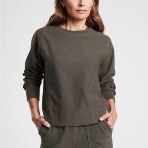 Farallon Garment Dye Sweatshirt in Cypress Green